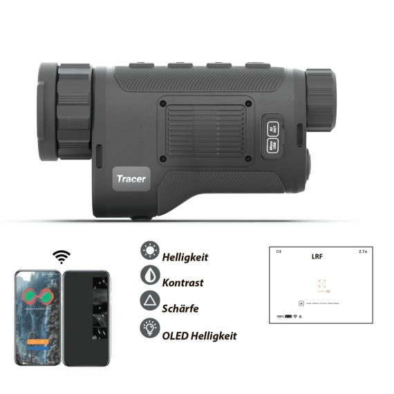 Preview: CONOTECH Tracer 50LRF Wärmebild Monokular mit Laser Entfernungsmesser (Vorführgerät)